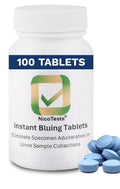 Instant Bluing Tablets Dissolves Toilet Water Test Adulteration Prevention 100ct