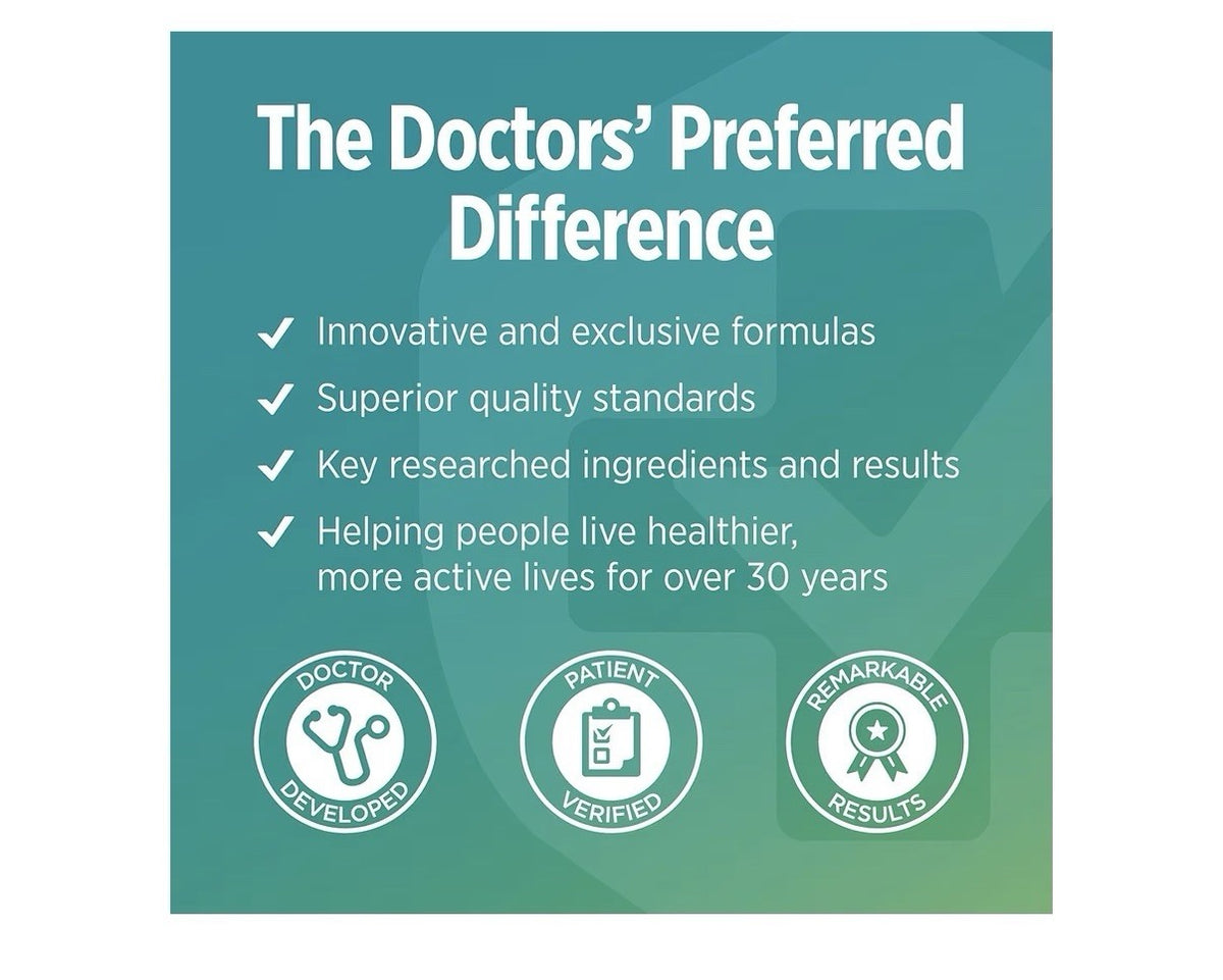 DOCTORS' PREFERRED Nitric Oxide Advantage Heart Circulation Energy 90 Tablets
