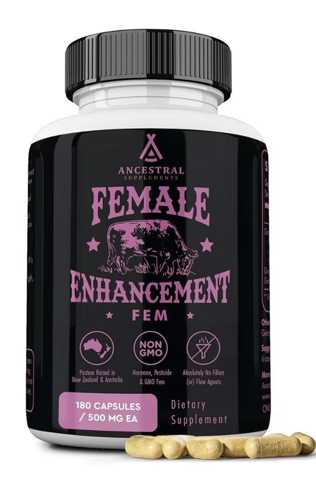 Ancestral Supplements Female Enhancement Supports Hormone Balance Wellness 180ca
