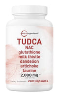 Micro Ingredients TUDCA Tauroursodeoxycholic Acid 240 Capsules