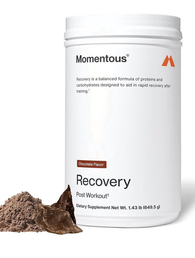 Momentous Recovery Post Workout Chocolate Flavor Powder 1.43 lb