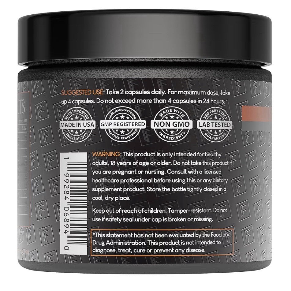 Factory Formulation BOSS Mode 10-in-1 Mind Maximizer Nootropic Complex 120 Caps