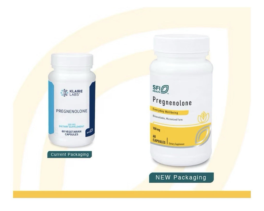 SFI Health Pregnenolone Everyday Wellbeing 100mg Bioavailable Micronized Form