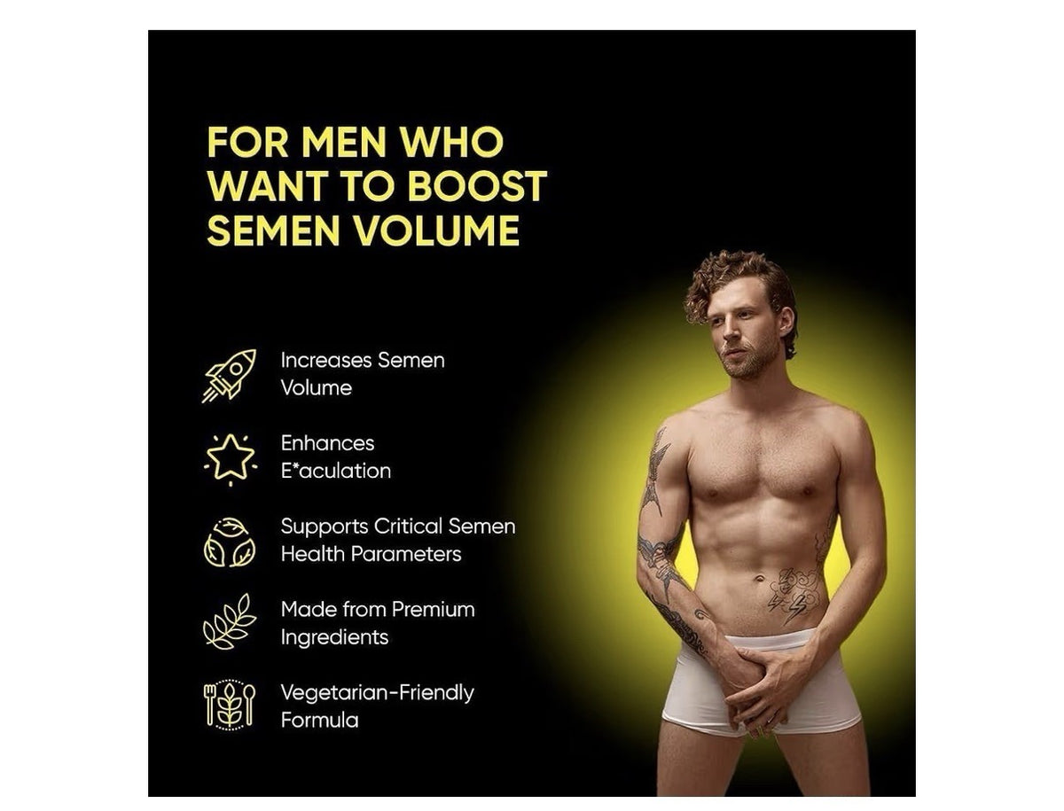 FRIEND OF DOROTHY Zinc Magnesium Semen Volume Support for Men Rose Hip 60Capsule