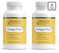 2 Pack Researched Nutritionals Omega-3 Plus Fish Oil For Optimal Health EPA DHA