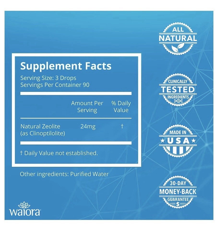 2Pack Waiora NCD2 Natural Cellular Defense Liquid Drops Mineral Cellular Support