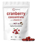 Micro Ingredients Cranberry Concentrate with Vitamin C for Women 300 Softgels