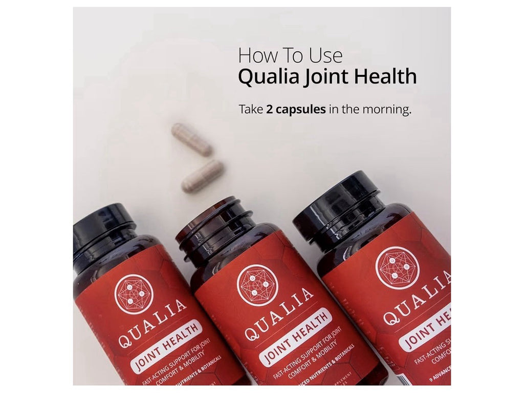 Qualia Joint Health 9 Advanced Nutrients & Botanicals Joints Comfort Mobility