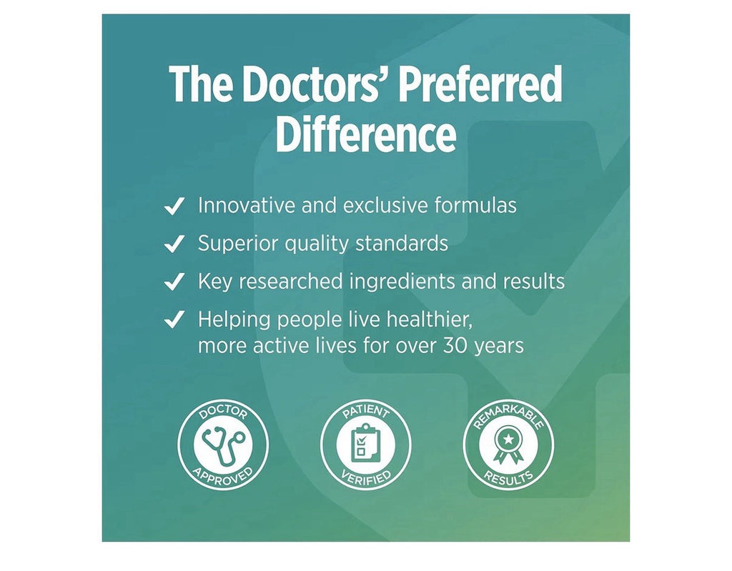 DOCTORS' PREFERRED Alpha GPC Supports Serum Free Choline Levels 60 Vegan Capsule