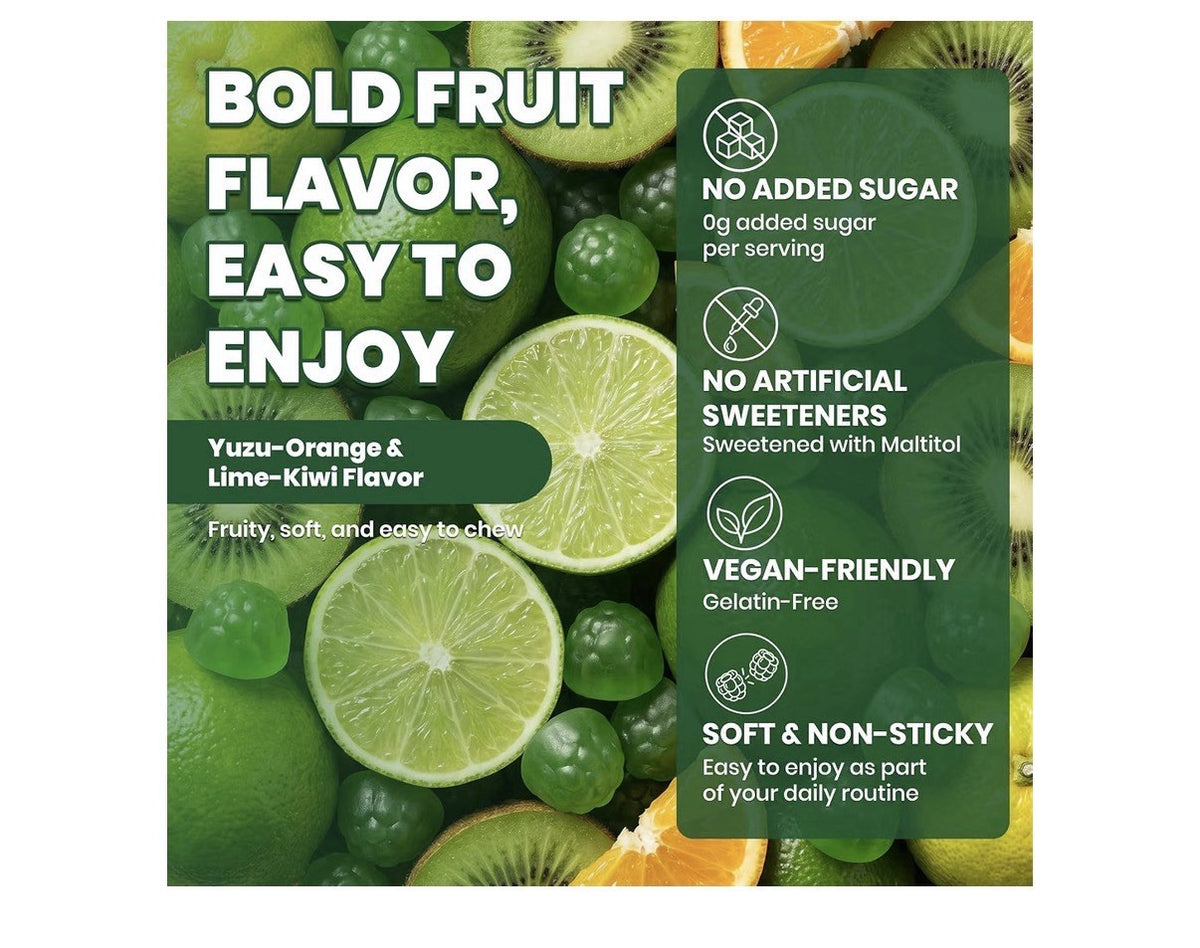 VEV UPMAGO Magnesium Gummies Clarity And Energy Support For Adults 90 Gummies