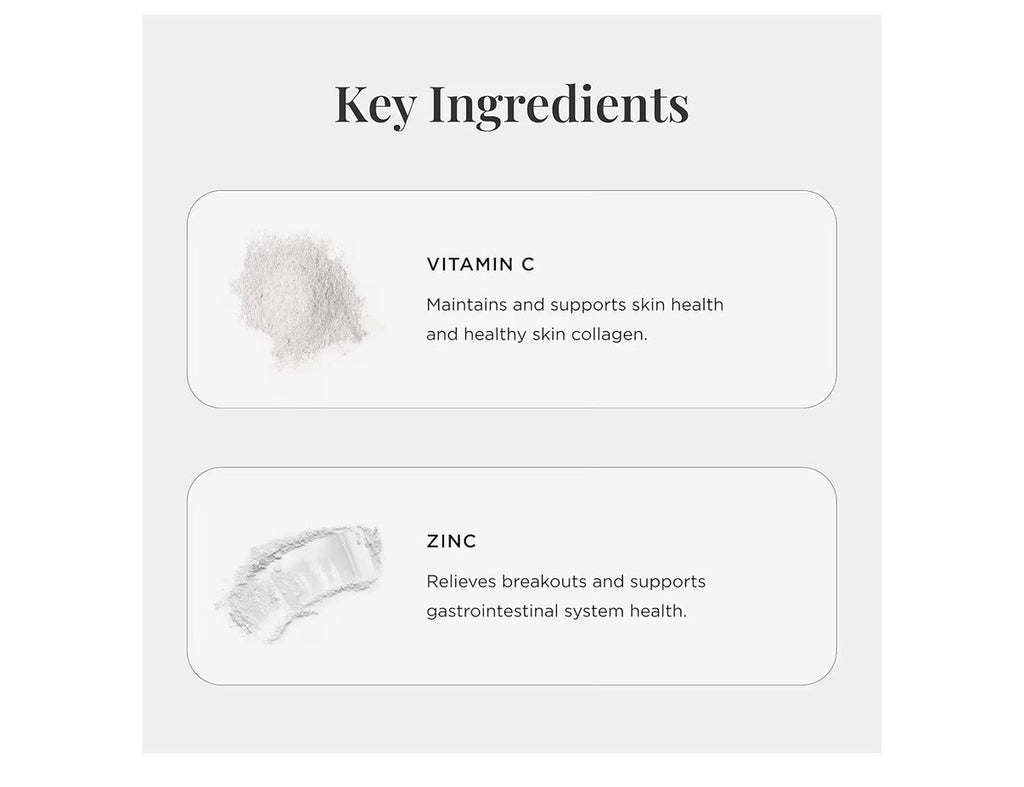 JSHealth Vitamins Skin and Digestion Formula Skin Acne Supplement 60 Tablets