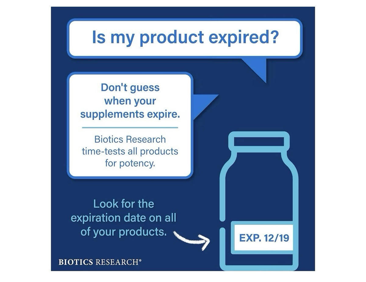 Biotics Research Bio B Complex High Potency B-Complex with Folate 90 Tablets