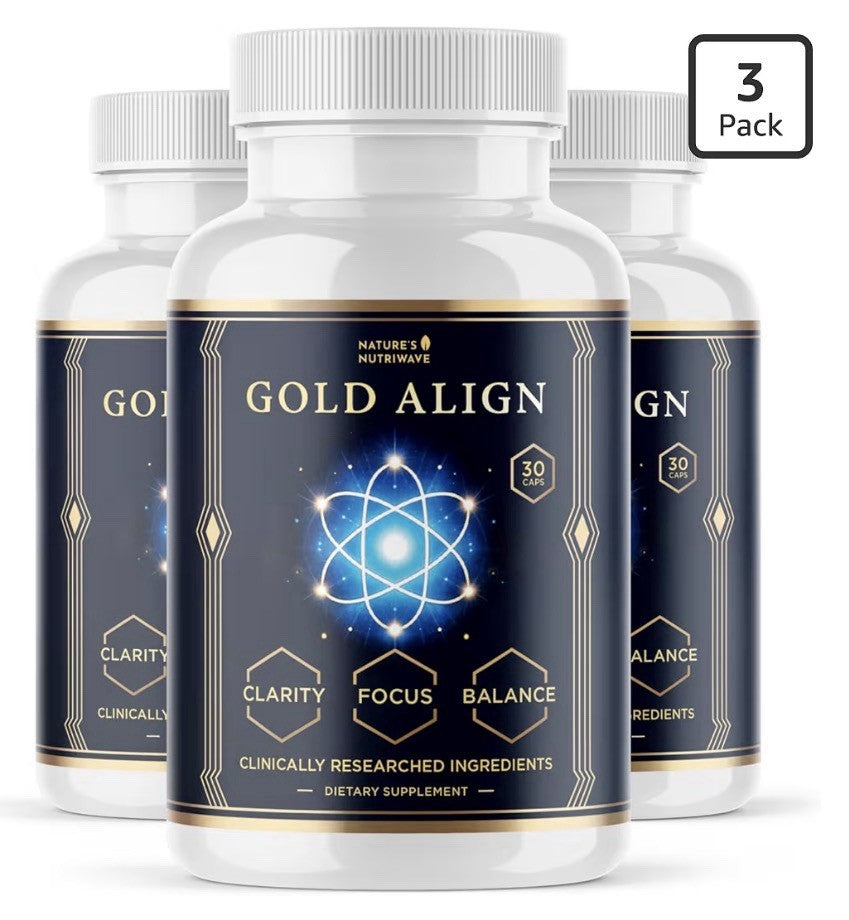 Nature’s NutriWave Gold Align Holy Basil Supplement with Sage Goldenseal 30 Caps