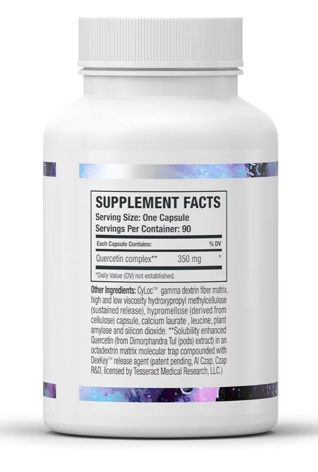 Tesseract Medical Research QuerciSorb SR Quercetin Healthy Immune Response 90cap
