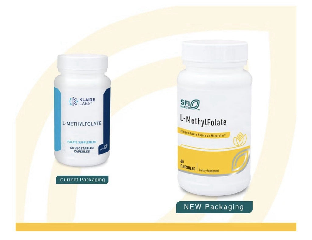 SFI Health L-Methylfolate Bioavailable Folate as Metafolin 1000 mcg 60 Capsules