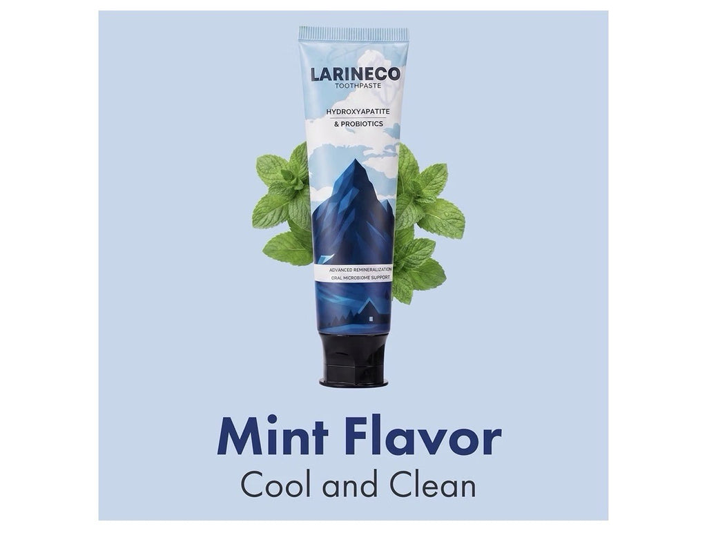 Larineco Hydroxyapatite Probiotics Toothpaste SLS Free Remineralizing Xylitol