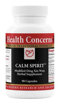 Health Concerns Calm Spirit Herbal Supplement Stress Relief for Men, Women 90cap
