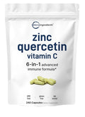 Micro Ingredients Zinc Quercetin Vitamin C 6-in-1 Advanced Immune Formula 240cap