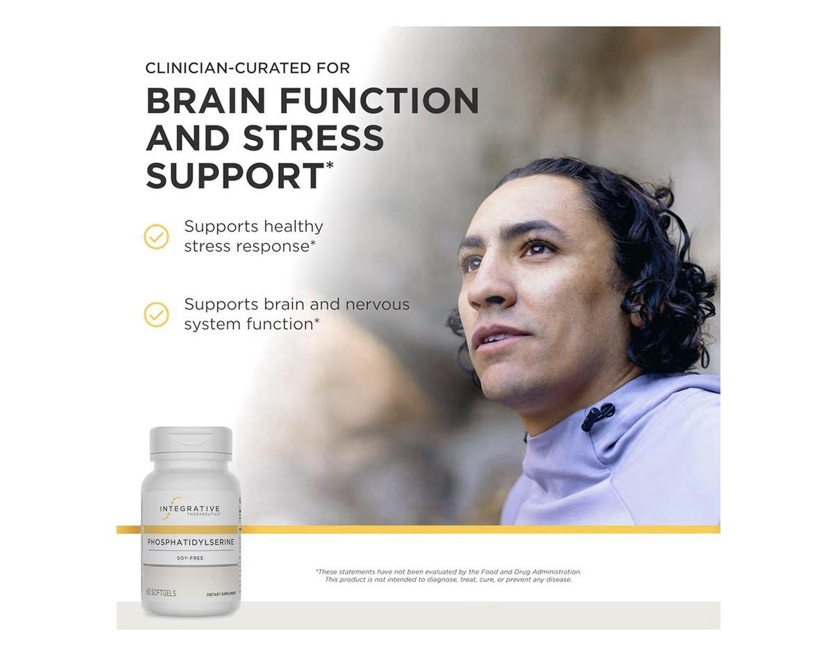 Integrative Therapeutics Phosphatidylserine Brain Cognitive Function Soy Free