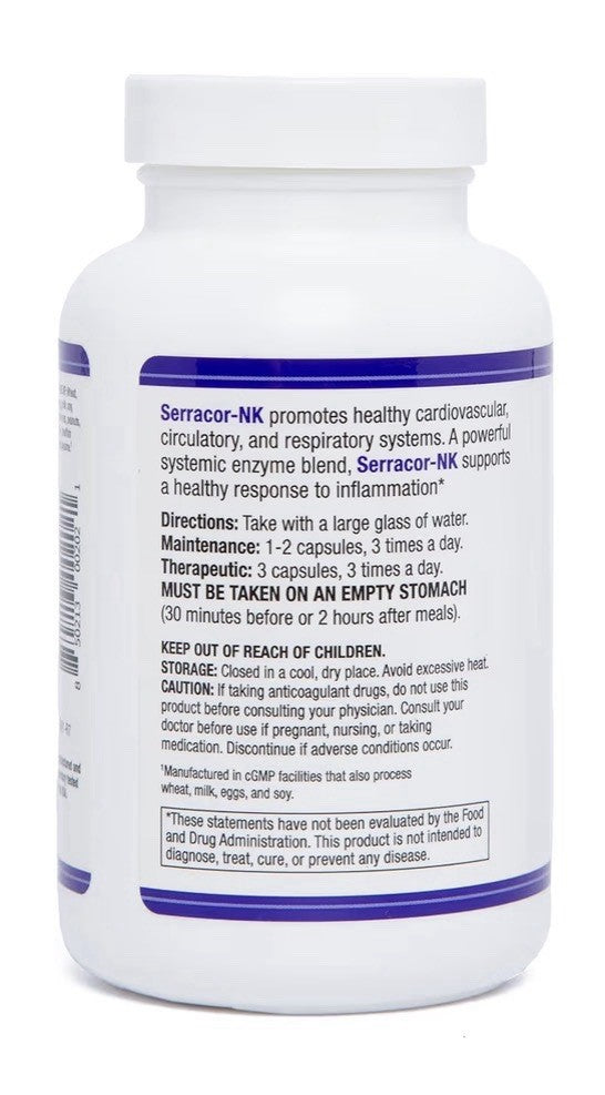 AST Enzymes Serracor-NK Circulatory and Respiratory Inflammatory Response 300cap