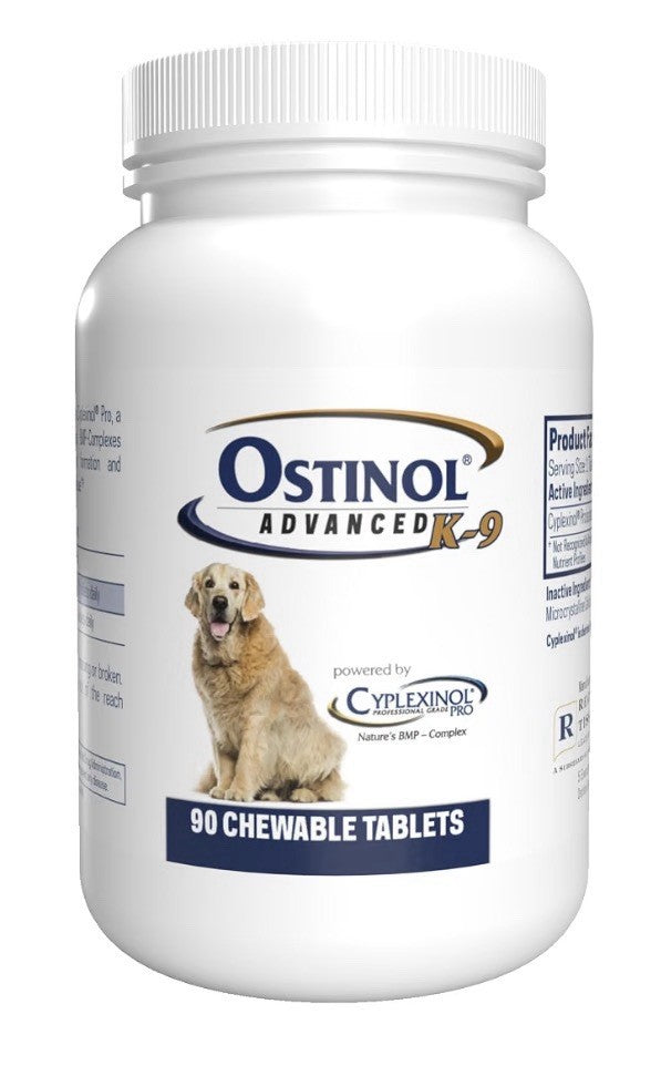 Ostinol Advanced K-9 For Dongs Joint Supplement 90 Chewable Tablets
