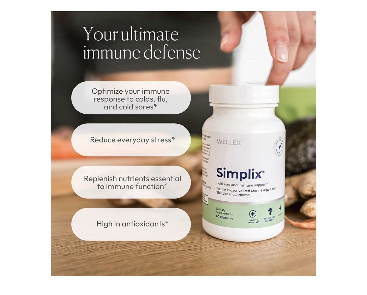 3 Pack Simplix Natural Supplement Strengthen The Immune System Outbreaks Respond