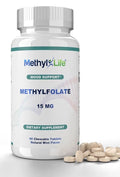 Methyl-Life L-Methylfolate 15 mg for Women Men Active Folate Supplement 90Tablet