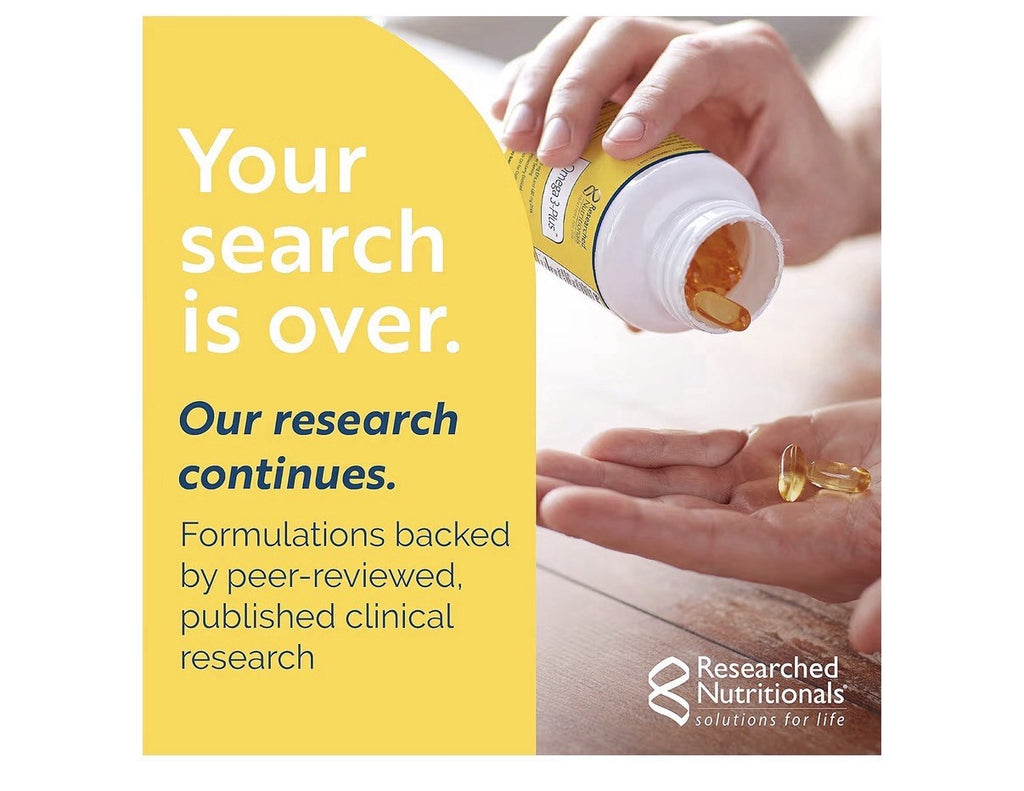 Researched Nutritionals Physician's Daily Multivitamin + D3 Supplement 60capsule