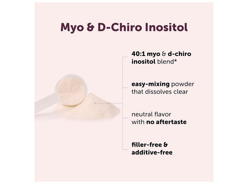 Micro Ingredients Myo-Inositol & D-Chiro Inositol Powder 40 Natural Blend 2lb