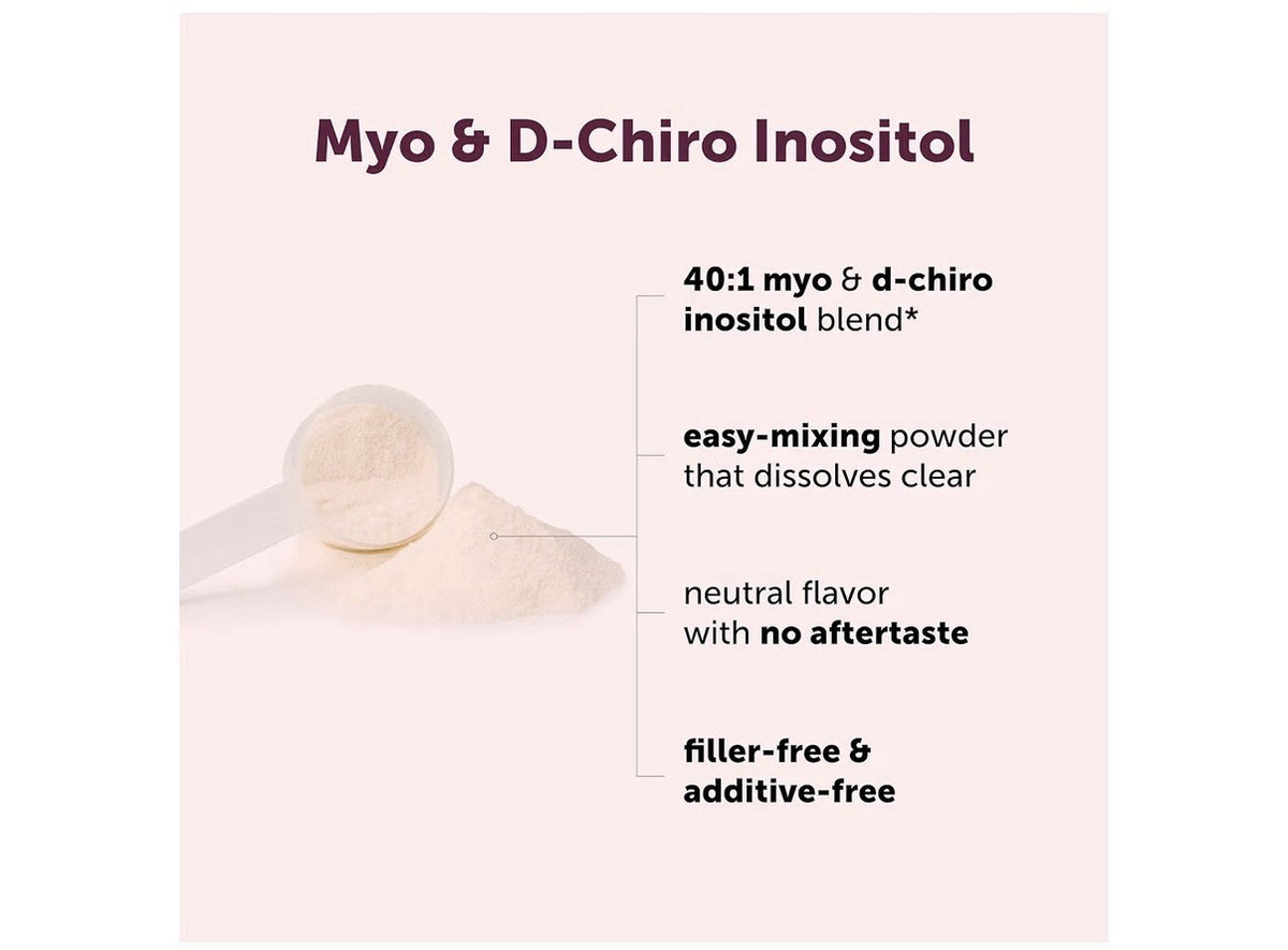 Micro Ingredients Myo-Inositol & D-Chiro Inositol Powder 40 Natural Blend 2lb