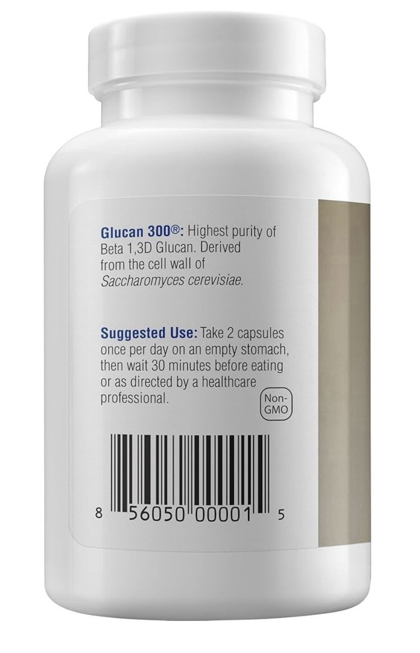 Transfer Point Beta 1,3D Glucan 100 mg Immune Support Dietary Supplement 60 Caps