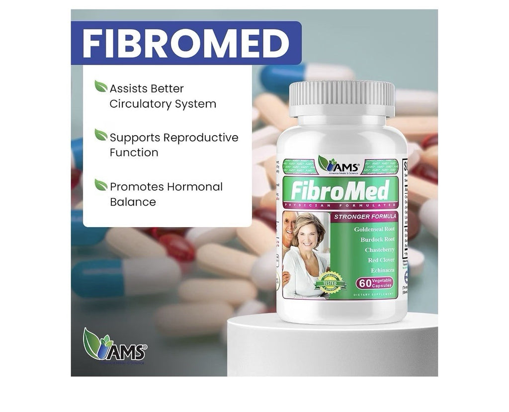 America Medic & Science FibroMed For Women Hormonal Balance Reproductive Health