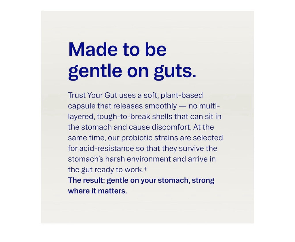Ora Trust Your Gut Probiotic Prebiotic 16 Billion Probiotic 6 Probiotic Strains