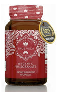 True Veda Organic Pomegranate Extract Supplement USDA Certified 60 Capsules