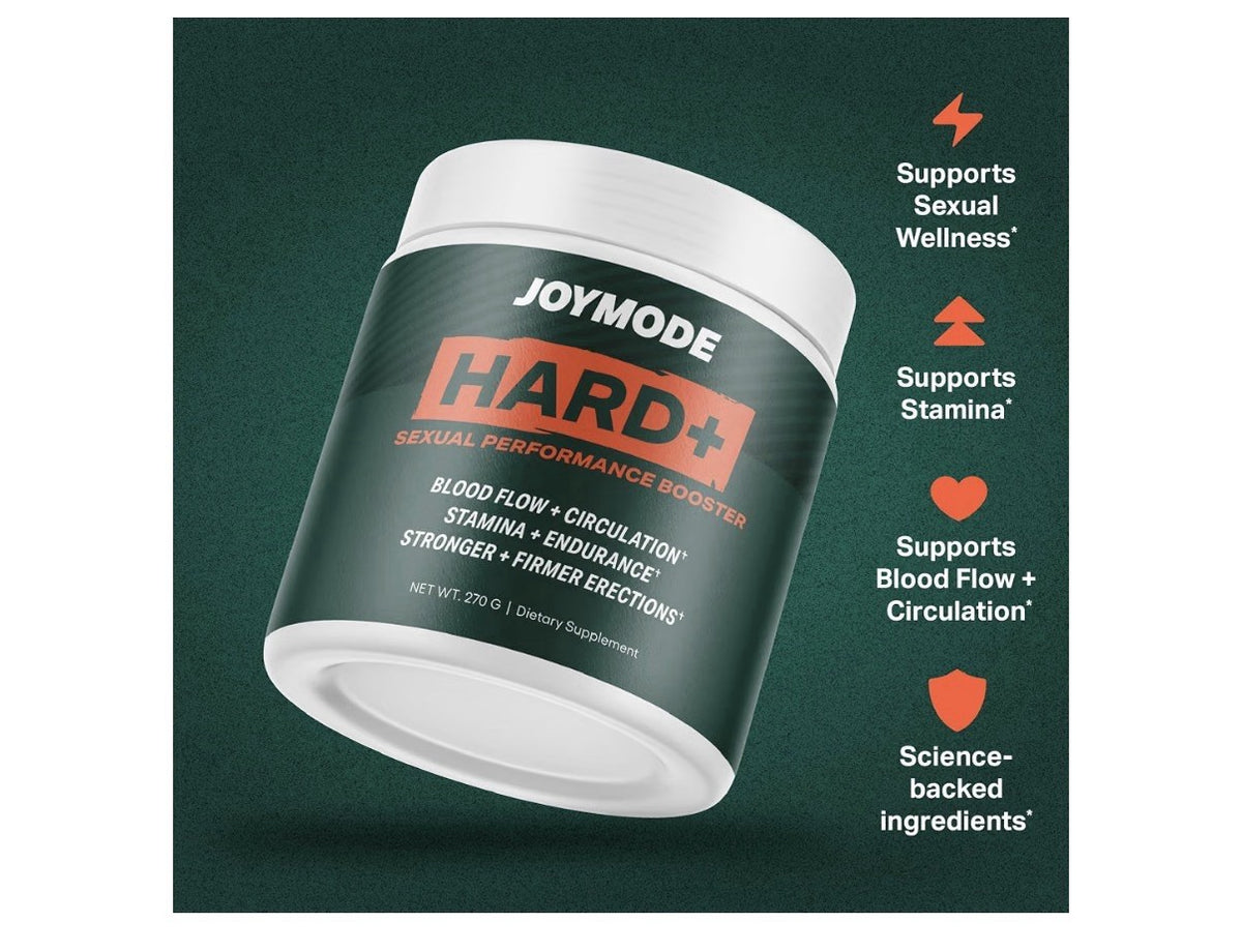 JOYMODE Hard+ Sexual Performance Booster Blood Flow Circulation Men 30 Servings