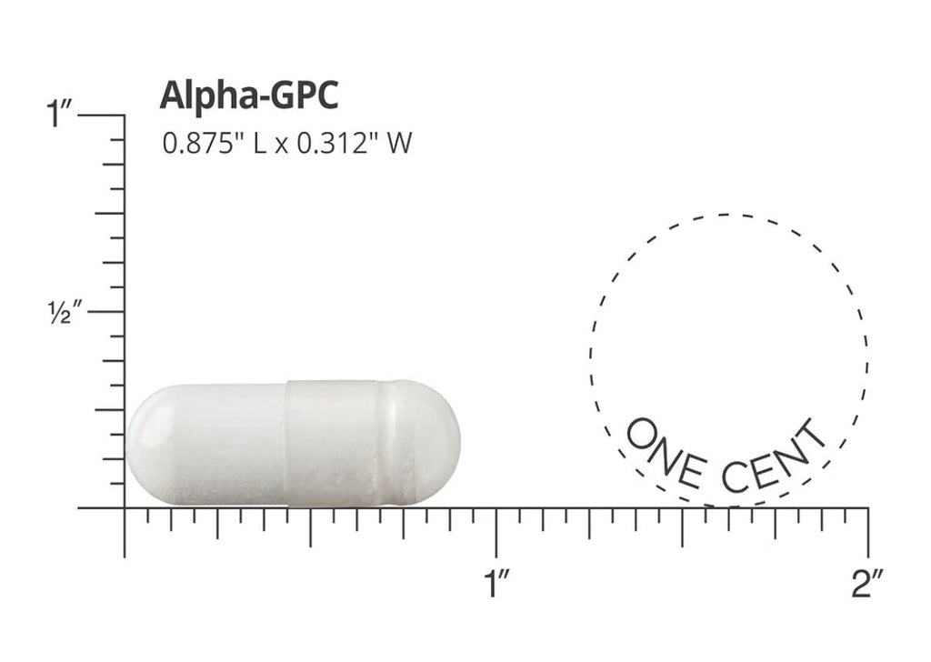 DOCTORS' PREFERRED Alpha GPC Supports Serum Free Choline Levels 60 Vegan Capsule