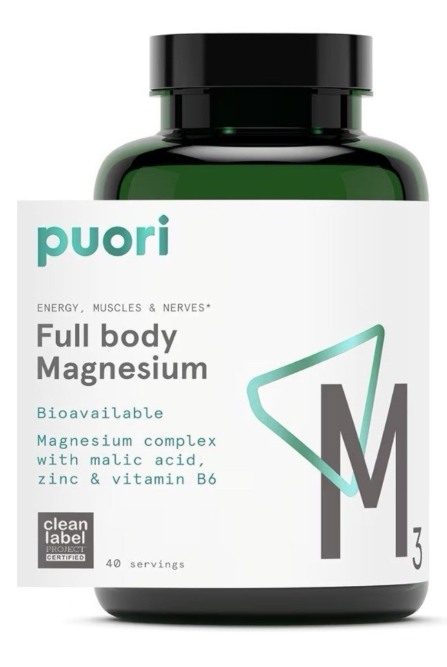 2 Packs Puori Magnesium Complex Supplement Immune Bone Sleep Muscle Recovery