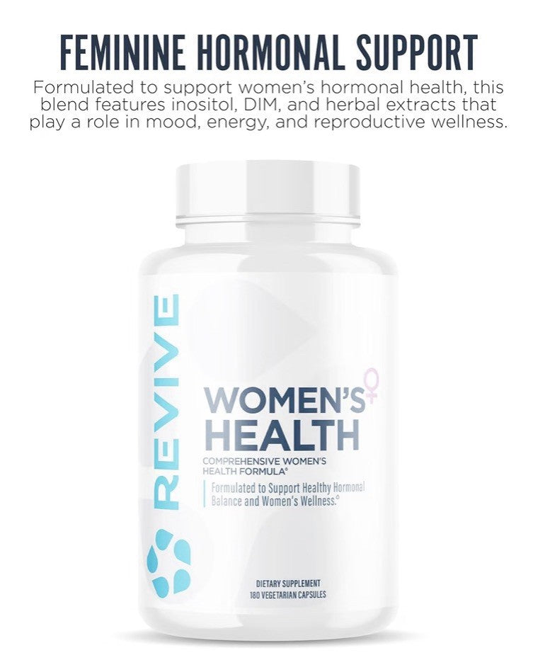 Revive Women’s Health Supports Hormone Balance Women’s Wellness 180 Capsules