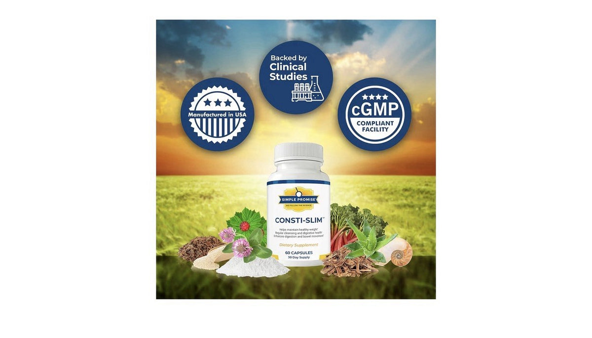 Simple Promise Consti-Slim Healthy Weight Digestive Health Cleansing Support 60c