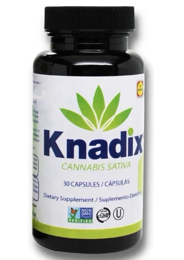 Knadix Hemp Oil Supplement Pain Support Support for Bones Muscles Joints 2 Packs