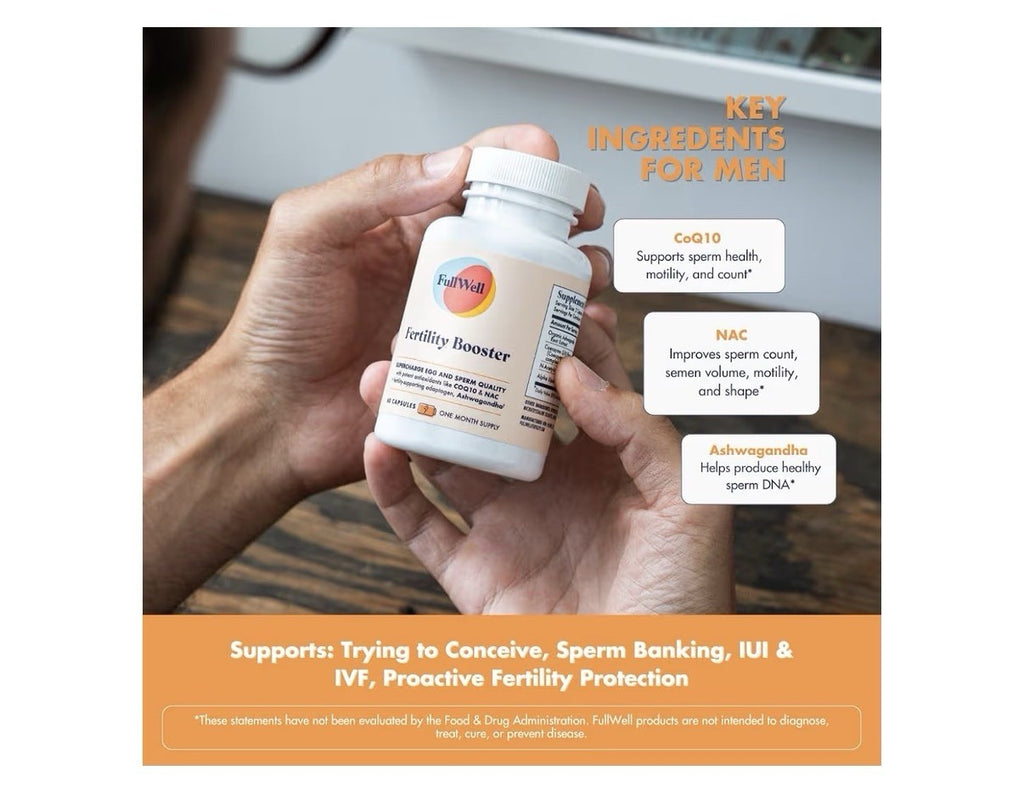 FullWell Fertility Booster for Men & Women Conception Support Mobility 2 Pack