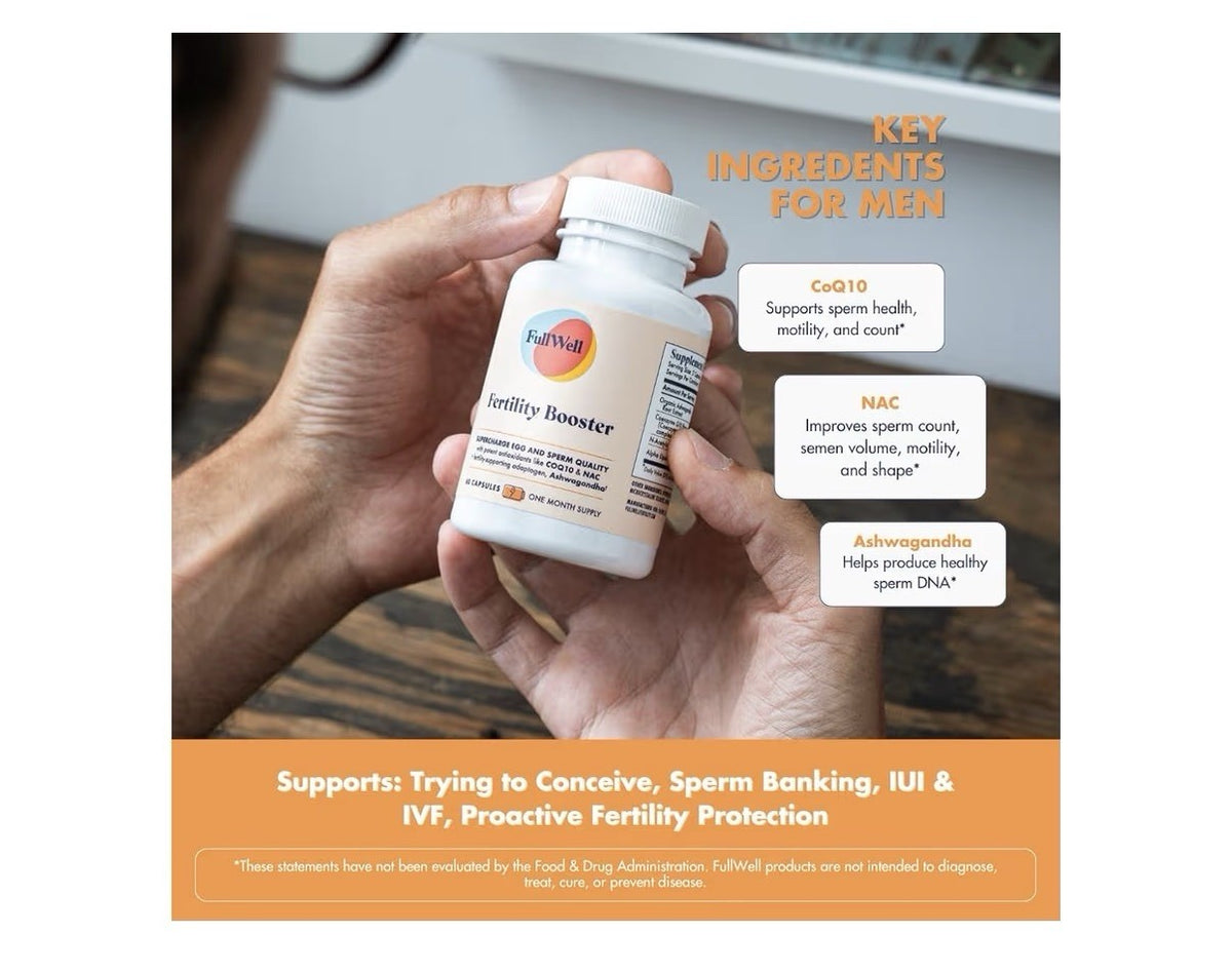 FullWell Fertility Booster for Men & Women Conception Support Mobility 2 Pack