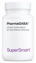 Supersmart Pharma GABA 125mg per Day Patented 60 Vegetarian Capsules