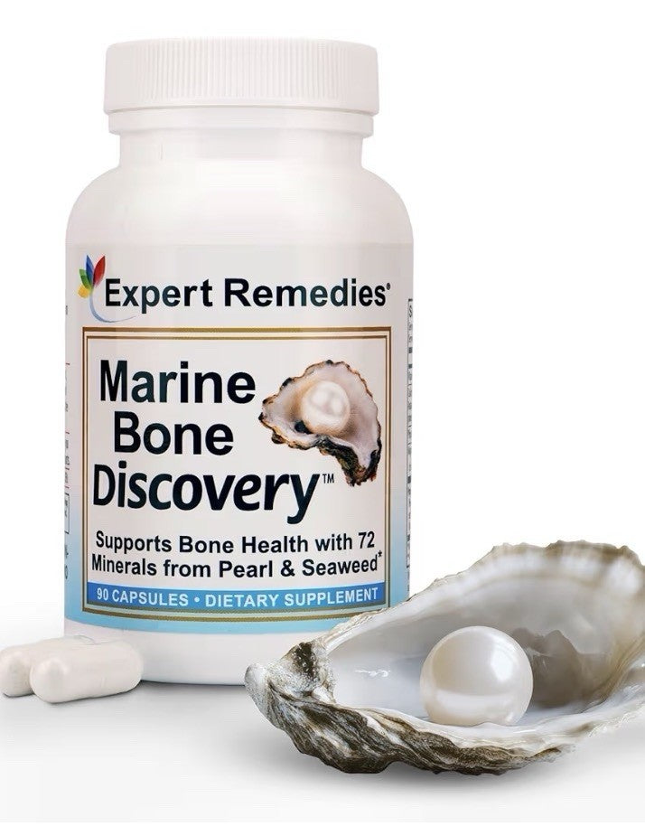 Expert Remedies Marine Recovery Calcium Bone Density Supplement Bone Health 90ca
