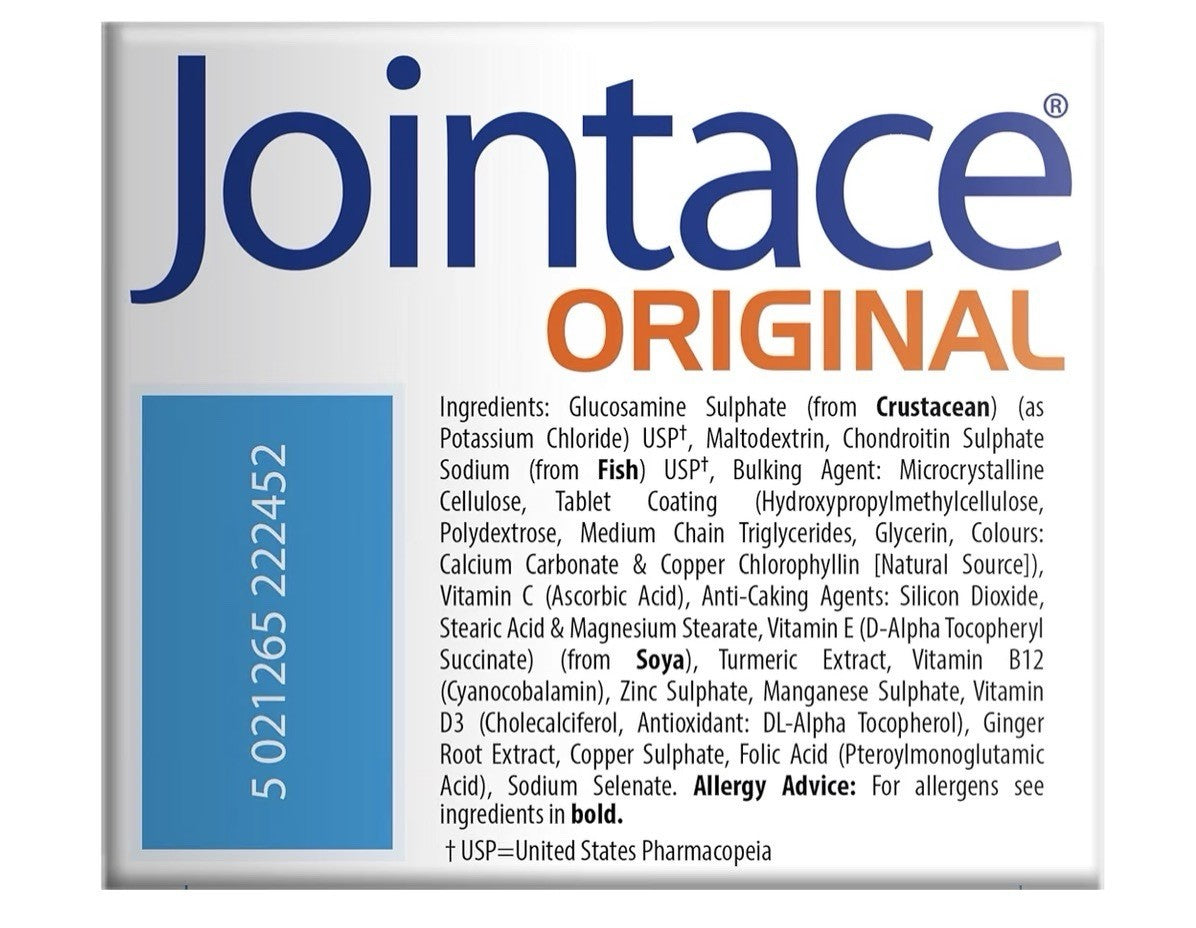 Vitabiotics Jointace Glucosamine Tumeric Chondroitin Origional 90 Tablets