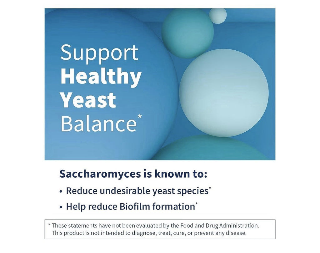 SFI Health THER-BIOTIC Saccharomyces Boulardii Probiotic Yeast Formula 120 Caps