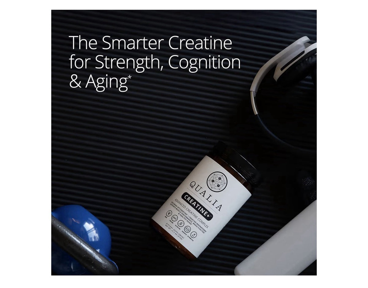 Qualia Creatine Advanced Creatine Complex Muscle Performance Health Aging 11.1oz