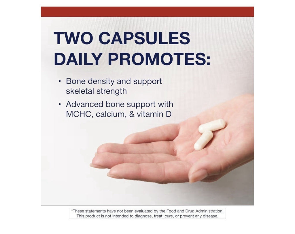 Metagenics Bone Builder Plus MCHC Supplement for Bone Health 90 Capsules