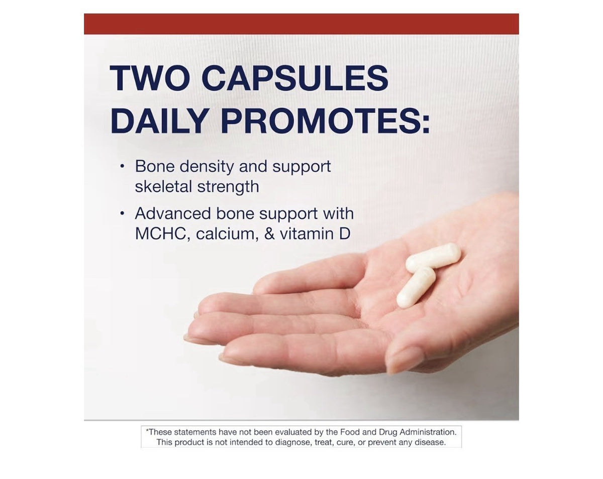 Metagenics Bone Builder Plus MCHC Supplement for Bone Health 90 Capsules