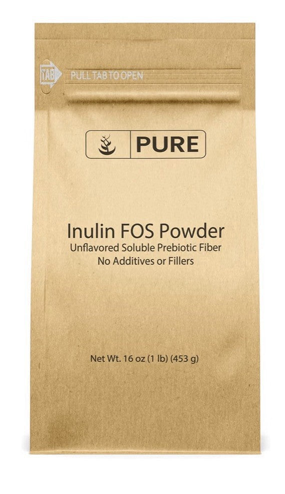 Pure Original Ingredients Inulin Fos Powder Unflavored For baking cooking 1 Lb